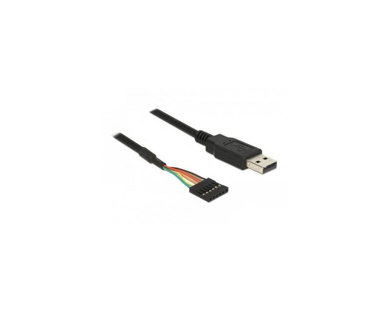 Delock Konverter USB 2.0 Stecker > TTL 6 Pin Pinheader Buchse... Computer-Kabel, USB, (180,00 cm) von Delock