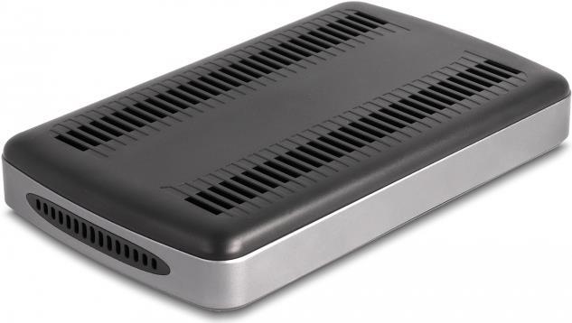 Delock - Ladestation + AC-Netzteil - 112 Watt - 6 A - PD - 6 Ausgabeanschlussstellen (3 x USB Typ A, 3 x USB-C) - Grau, Schwarz (41461) von Delock