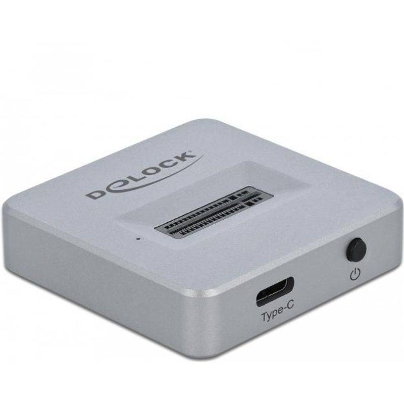 Delock M.2 Dockingstation für M.2 NVMe PCIe SSD mit USB Typ-C Buchse von Delock