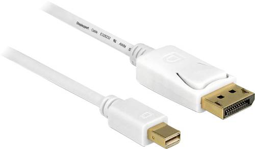Delock Mini-DisplayPort / DisplayPort Adapterkabel Mini DisplayPort Stecker, DisplayPort Stecker 7.0 von Delock