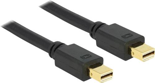 Delock Mini-DisplayPort Anschlusskabel Mini DisplayPort Stecker, Mini DisplayPort Stecker 2.00m Schw von Delock