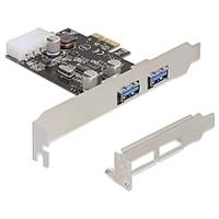 Delock PCI Express Karte > 2 x extern USB 3.0 Typ-A Buchse (89243) von Delock