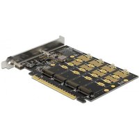 Delock PCI Express x16 Karte zu 4 x intern NVMe M.2 Key M - Bifurcation Delock PCI Express x16 Karte zu 4 x intern NVMe M.2 Key M - Bifurcation von Delock