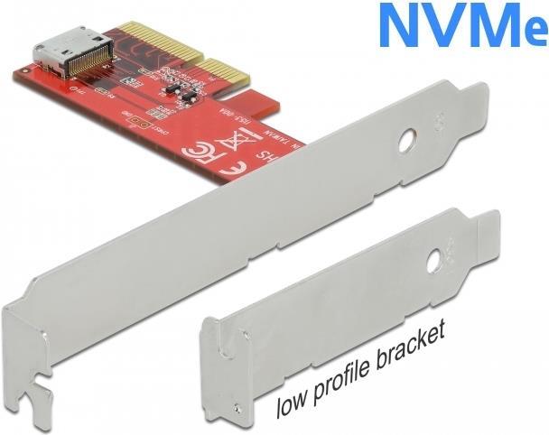 Delock PCI Express x4 Karte zu 1 x intern OCuLink SFF-8612 - Low Profile Formfaktor (90482) von Delock