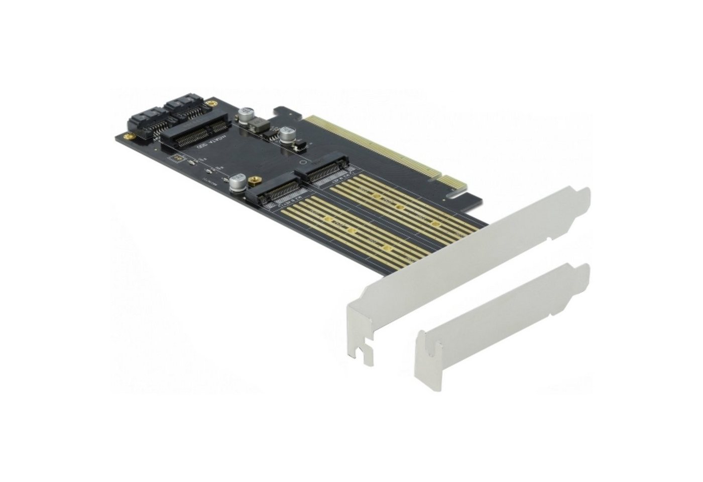 Delock DeLOCK PCIe x16 Karte > 1 x M.2 Key B + 1 x NVMe Mainboard Delock DeLOCK PCIe x16 Karte > 1 x M.2 Key B + 1 x NVMe Mainboard von Delock