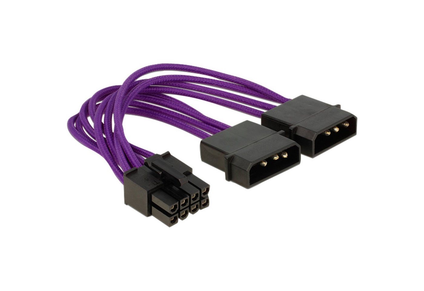 Delock Power 8Pin EPS > 2x 4Pin Adapter von Delock