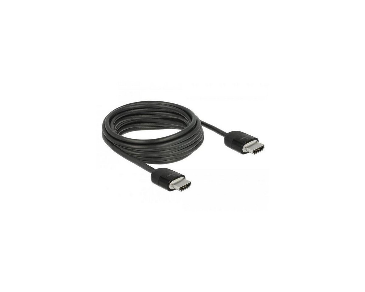 Delock Premium HDMI Kabel 4K 60 Hz 5 m HDMI-Kabel, HDMI-A, HDMI (100,00 cm) von Delock