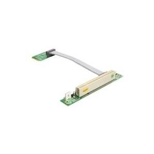 Delock Riser Karte Mini PCI Express > 1 x PCI mit flexiblem Kabel 13 cm links gerichtet (41359) von Delock