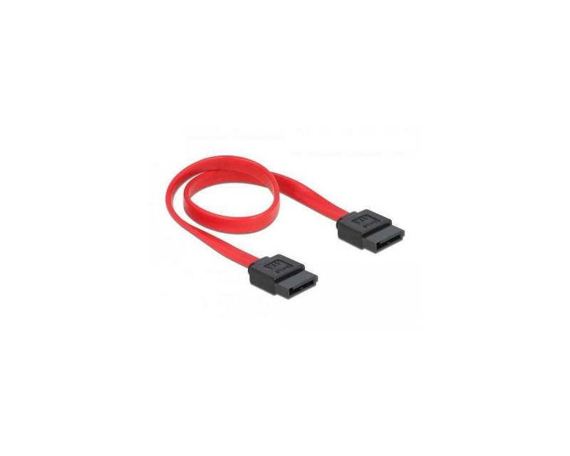 Delock SATA 3 Gb/s Kabel 30 cm rot Computer-Kabel von Delock