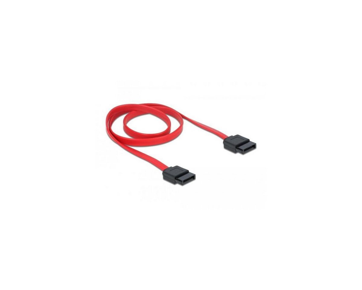 Delock SATA 3 Gb/s Kabel 70 cm rot Computer-Kabel von Delock