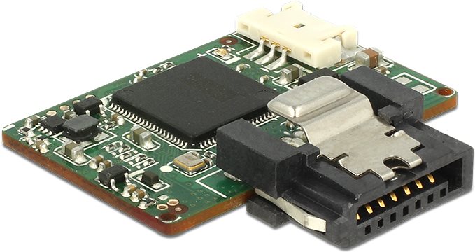 Delock SATA 6 Gb/s DOM Modul 32 GB MLC SATA Pin 8 Power -40 °C ~ 85 °C (54749) von Delock