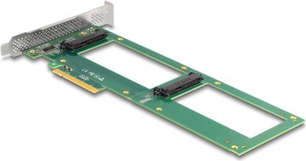 Delock - Speicher-Controller - 2.5" (6.4 cm) - U.2 NVMe - PCIe 4.0 x8 von Delock