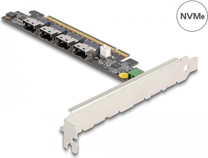 Delock - Speicher-Controller - NVMe - PCIe 5,0 x16 (90111) von Delock
