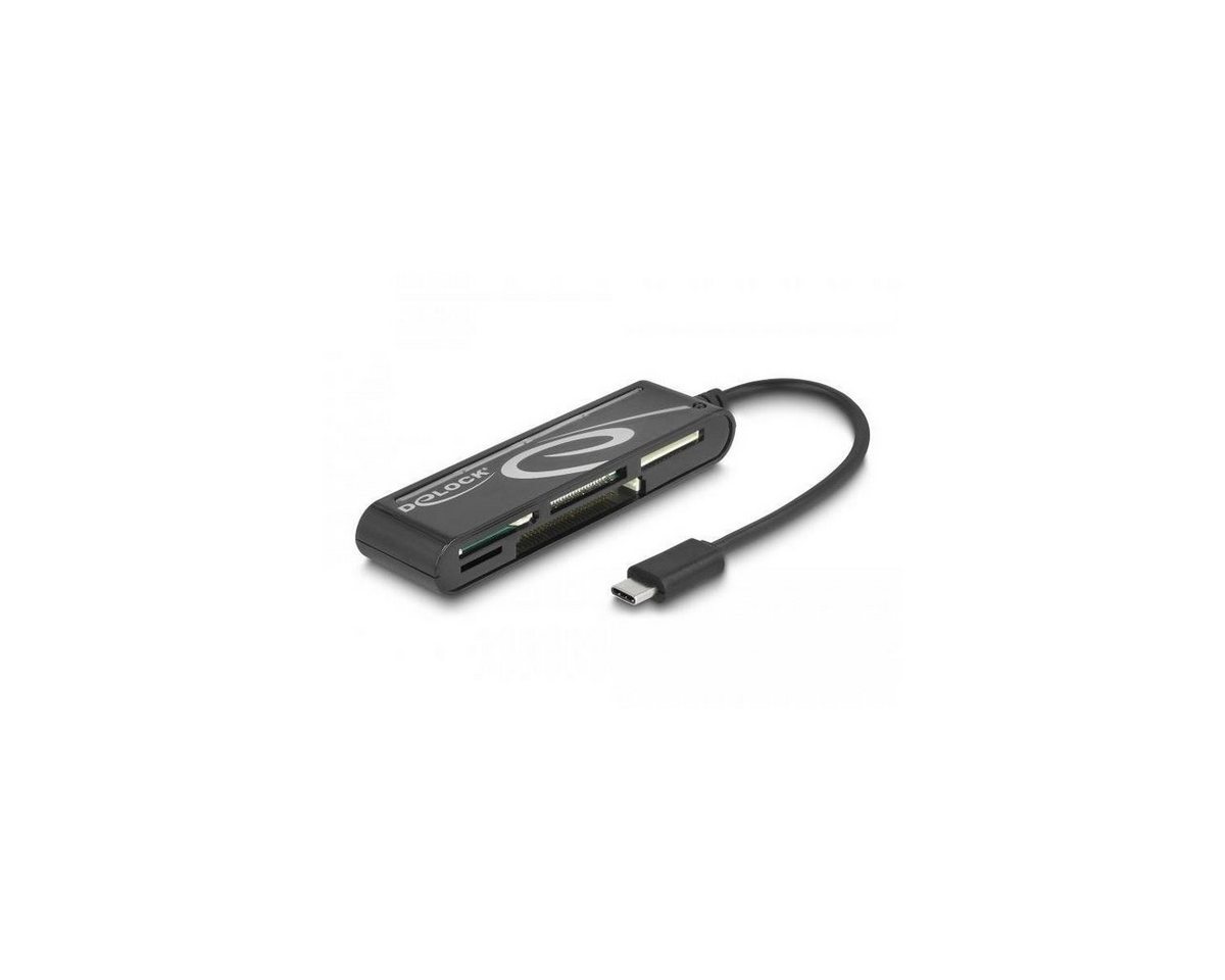 Delock Speicherkartenleser USB 2.0 Card Reader USB Type-C™ Stecker 5 Slots von Delock