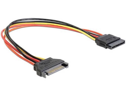 Delock Strom Anschlusskabel 0.3m Mehrfarbig von Delock
