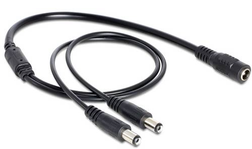 Delock Strom Anschlusskabel 0.5m Schwarz Delock Strom Anschlusskabel 0.5m Schwarz von Delock