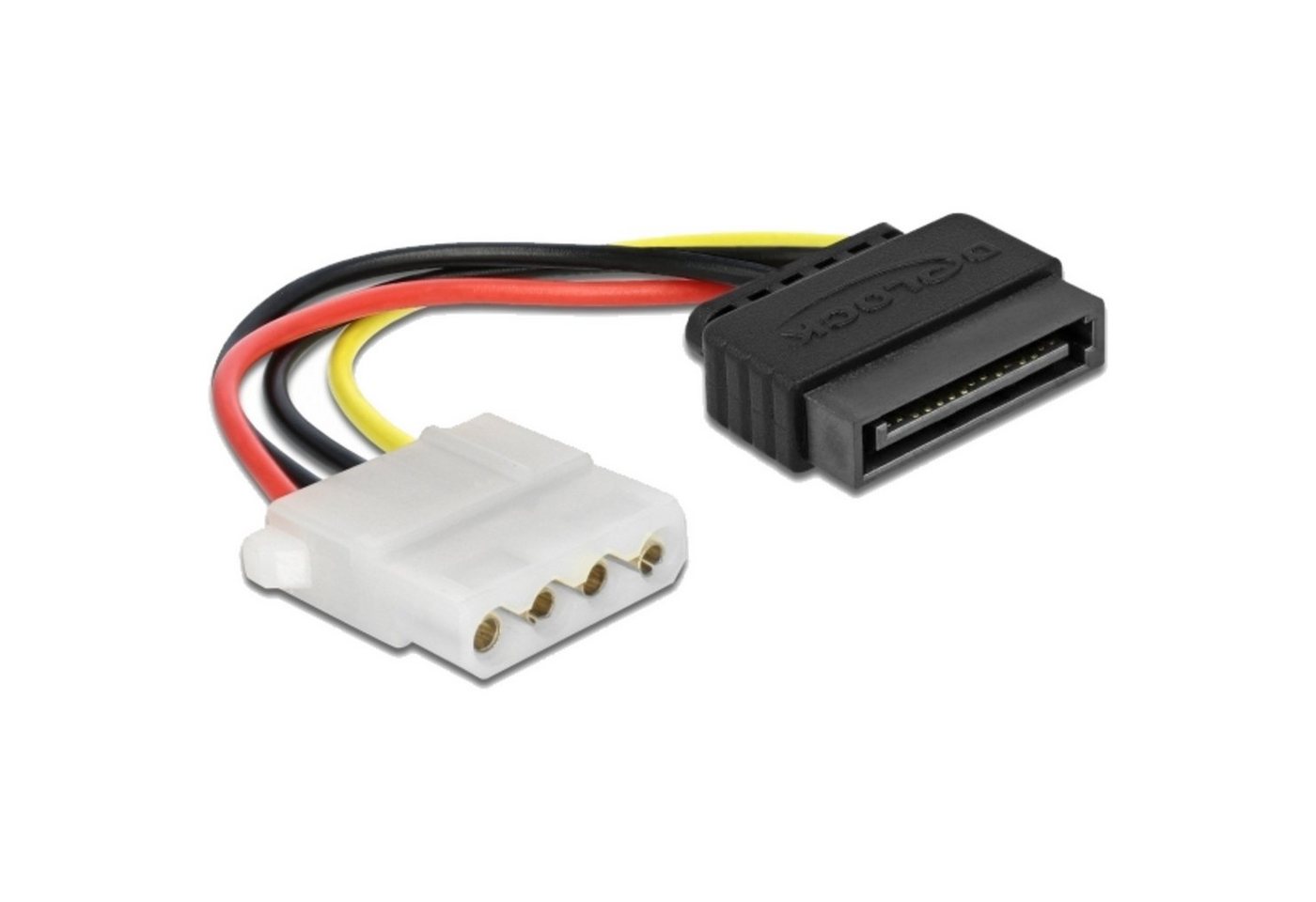 Delock DeLOCK Stromadapter 15-Pin-SATA > 4-Pin-5,25", Computer-Kabel Delock DeLOCK Stromadapter 15-Pin-SATA > 4-Pin-5,25", Computer-Kabel von Delock