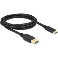 Delock SuperSpeed USB (USB 3.2 Gen 2) Kabel Typ-A zu USB Type-C™ 2 m von Delock