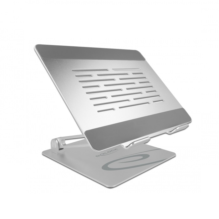 Delock Tablet und Notebook Standhalterung verstellbar Aluminium von Delock