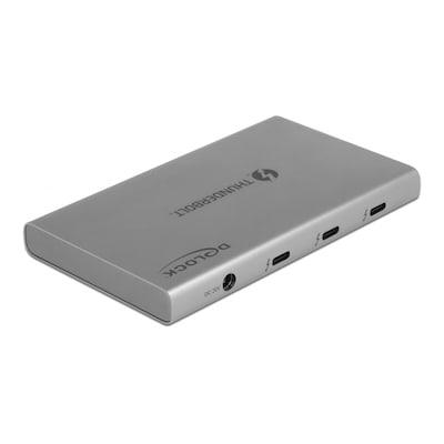 Delock Thunderbolt™ 4 Hub 3 Port mit zusätzlichem SuperSpeed USB 10 Gbps 8K von Delock