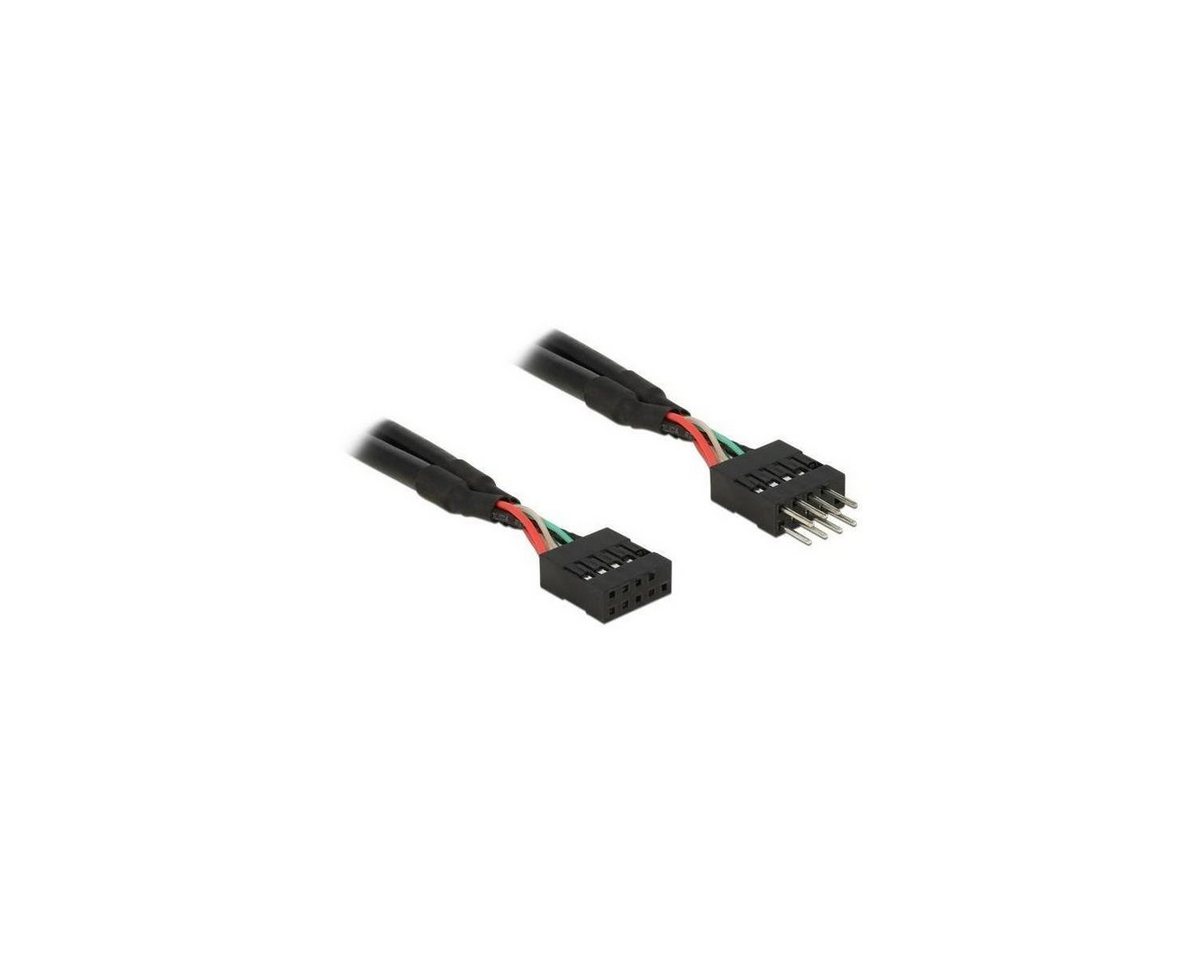 Delock USB 2.0 10 Pin Verlängerungskabel Pfostenstecker >... Computer-Adapter von Delock