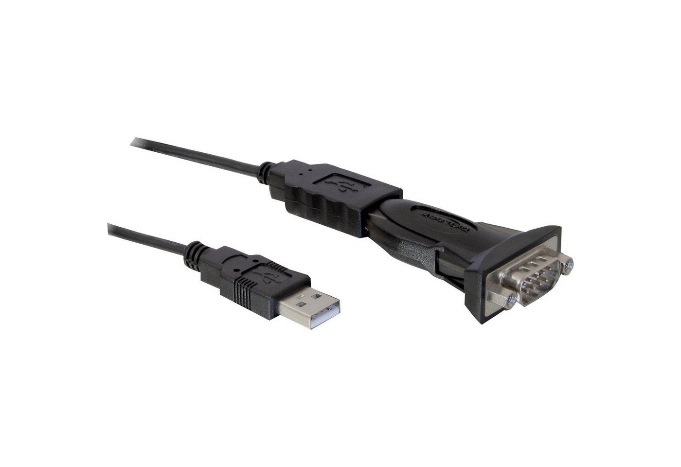 Delock USB 2.0 Adapter, USB-A Stecker > Seriell RS-232 Stecker USB-Kabel von Delock