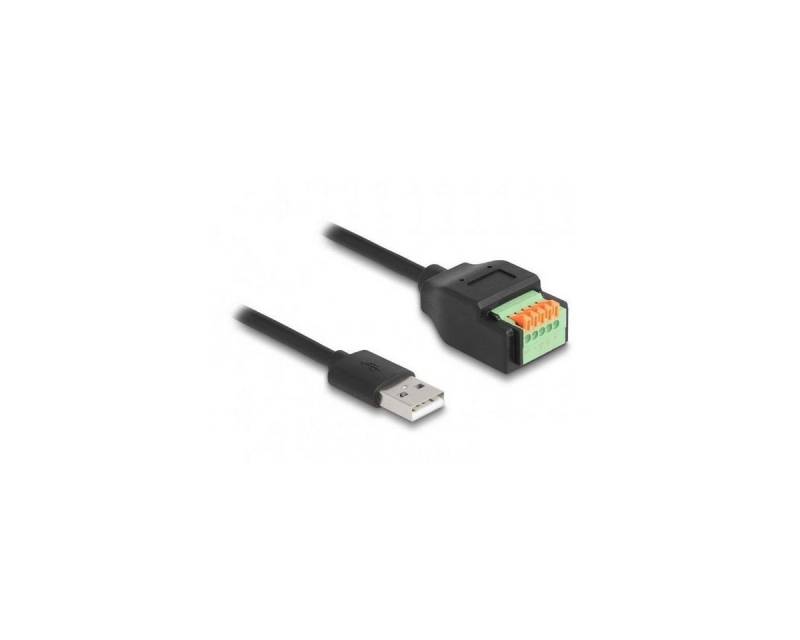 Delock USB 2.0 Kabel Typ-A Stecker zu Terminalblock Adapter mit... Computer-Kabel, USB, USB von Delock