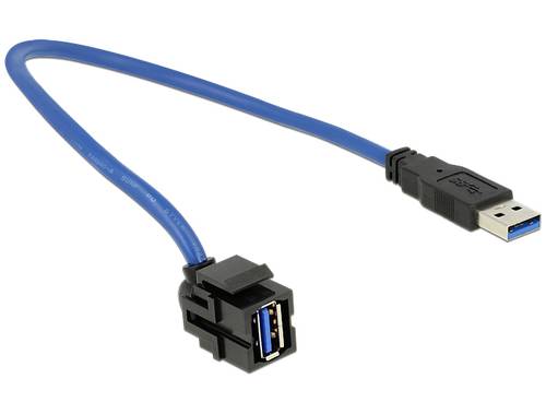 Delock USB 3.2 Gen 1 (USB 3.0) Netzwerk Adapter [1x USB 3.2 Gen 1 Stecker A (USB 3.0) - 1x USB 3.2 G von Delock
