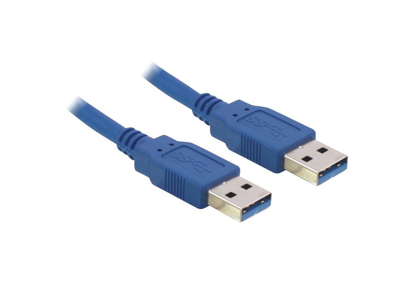 Delock USB 3.2 Gen 1 Kabel, USB-A Stecker > USB-A Stecker Computer-Kabel von Delock