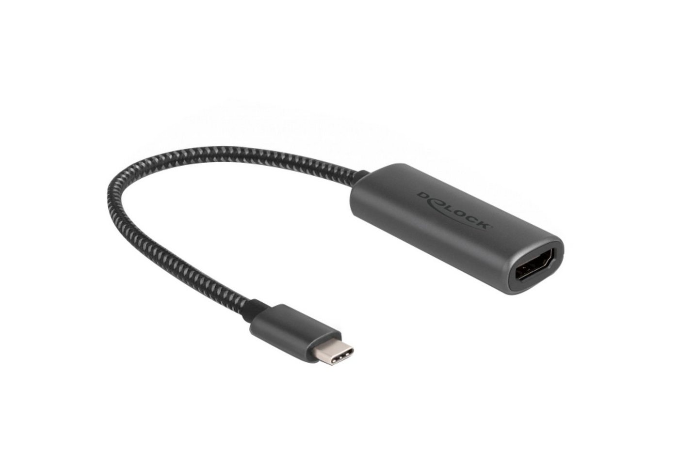 Delock USB Adapter, USB-C Stecker > HDMI Buchse (DP Alt Mode) Audio- & Video-Adapter von Delock