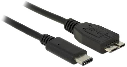 Delock USB-Kabel USB 3.2 Gen1 (USB 3.0 / USB 3.1 Gen1) USB-C® Stecker, USB-Micro-B 3.0 Stecker 0.50 von Delock
