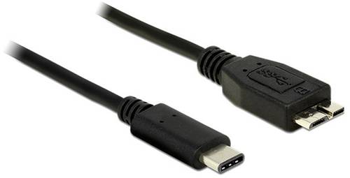 Delock USB-Kabel USB 3.2 Gen1 (USB 3.0 / USB 3.1 Gen1) USB-C® Stecker, USB-Micro-B 3.0 Stecker 1.00 von Delock