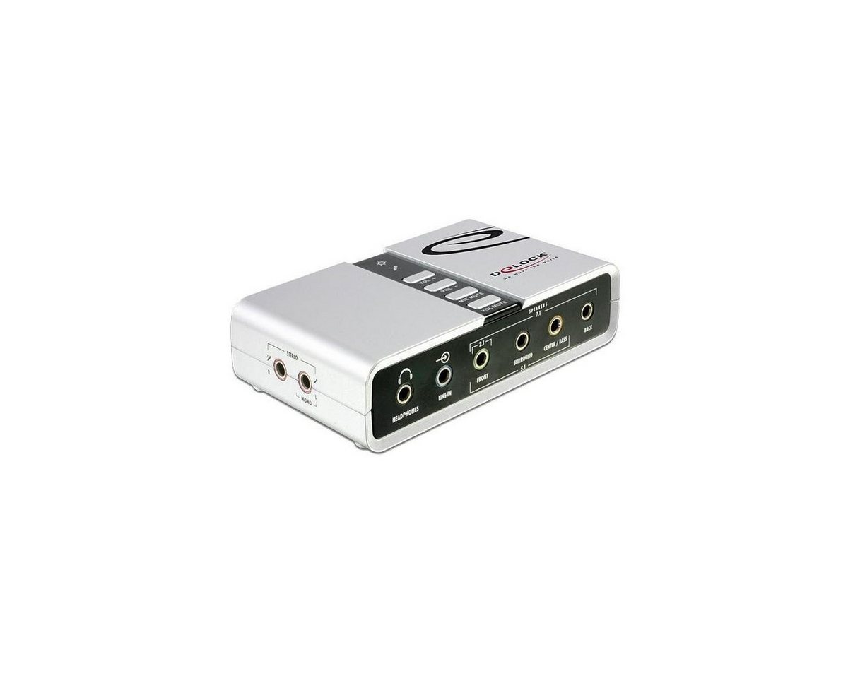 Delock USB Sound Box 7.1 Computer-Adapter von Delock