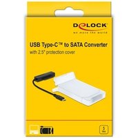 Delock USB Type-C™ zu SATA Konverter mit 2.5″ Schutzhülle von Delock