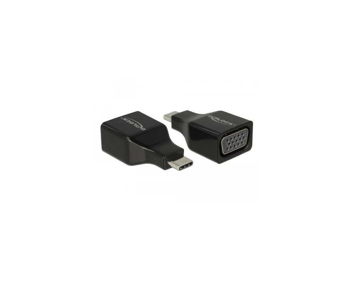 Delock USB Type-C Adapter zu VGA (DP Alt Mode) Computer-Kabel, VGA, VGA von Delock