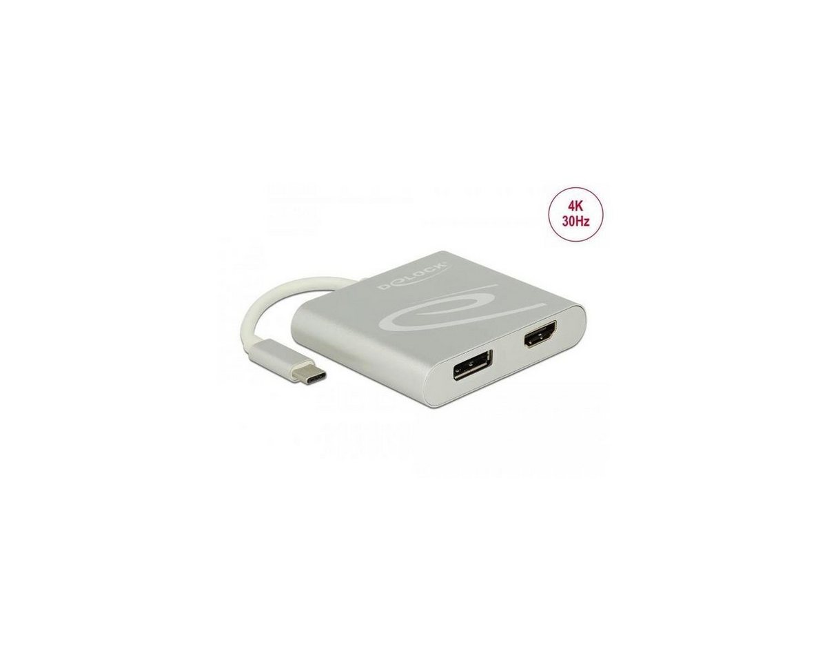 Delock USB Type-C Splitter (DP Alt Mode) > 1 x HDMI + 1 x... Netzwerk-Adapter USB C von Delock