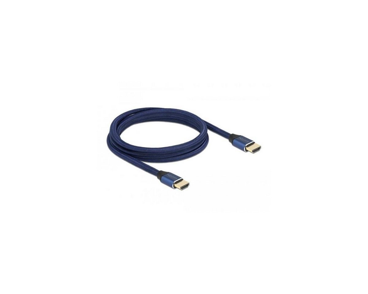 Delock Ultra High Speed HDMI Kabel 48 Gbps 8K 60 Hz blau 2 m... HDMI-Kabel, HDMI, HDMI (200,00 cm) von Delock