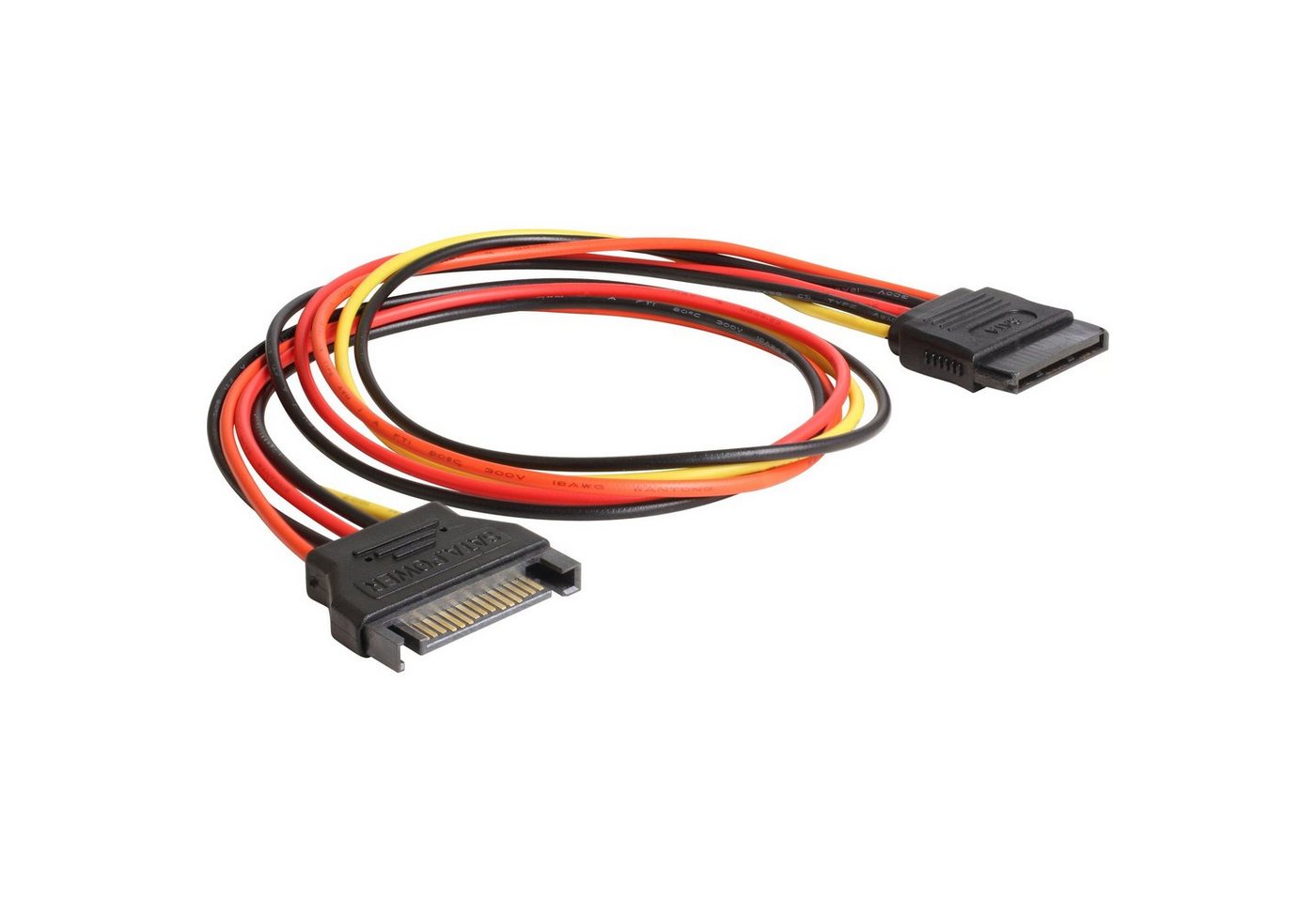 Delock DeLOCK Verlängerungskabel Power SATA 15 Pin > SATA Verlängerungskabel Delock DeLOCK Verlängerungskabel Power SATA 15 Pin > SATA Verlängerungskabel von Delock