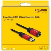 Delock Verlängerungskabel USB 3.0 Typ-A Stecker  USB 3.0 Typ-A Buchse 1 m von Delock