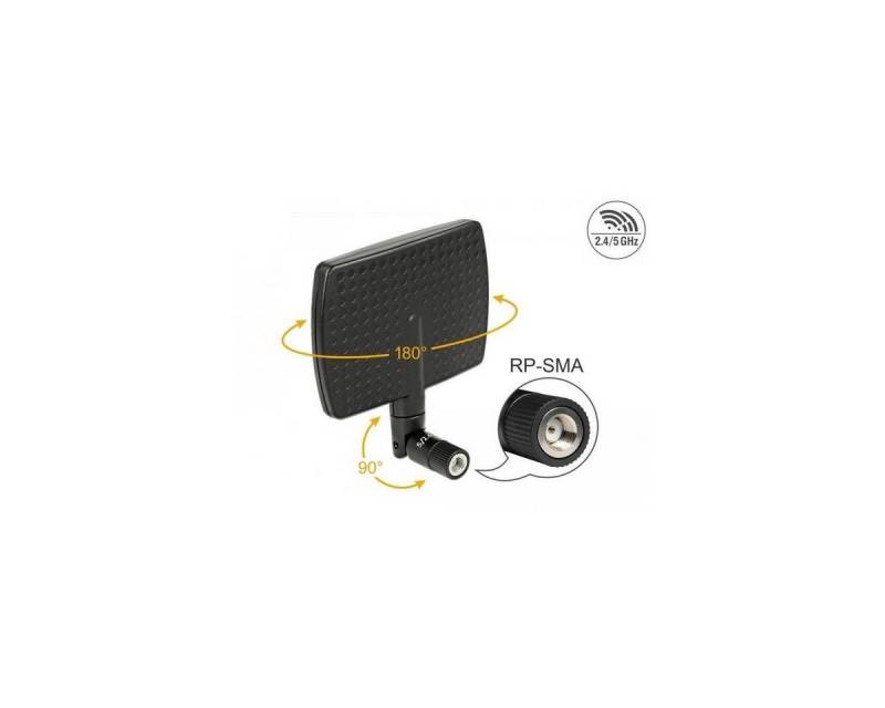 Delock WLAN 802.11 ac/a/b/g/n Antenne RP-SMA Stecker mit... WLAN-Antenne von Delock