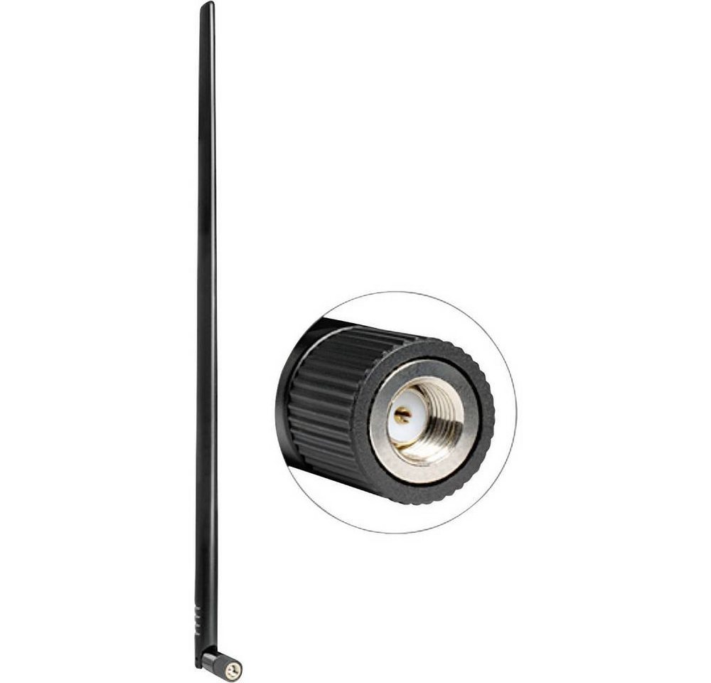 Delock WLAN Antenne RP-SMA mit 9 dBi Signalgewinn WLAN-Antenne Delock WLAN Antenne RP-SMA mit 9 dBi Signalgewinn WLAN-Antenne von Delock
