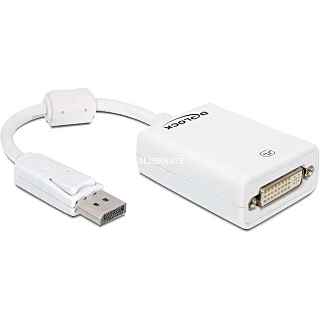 DisplayPort zu DVI-I Buchse 24+5, Adapter von Delock