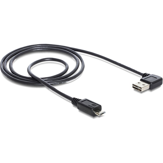 EASY-USB 2.0 Kabel, USB-A Stecker 90° > Micro-USB Stecker EASY-USB 2.0 Kabel, USB-A Stecker 90° > Micro-USB Stecker von Delock