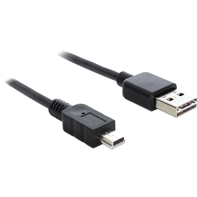 EASY-USB 2.0 Kabel, USB-A Stecker > Mini USB-B Stecker von Delock