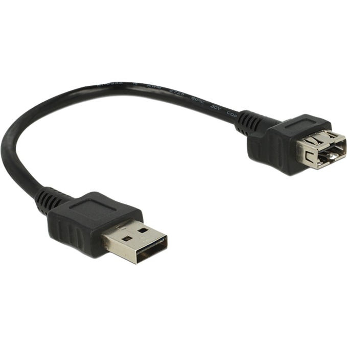 EASY-USB 2.0 Verlängerungskabel, USB-A Stecker > USB-A Buchse von Delock