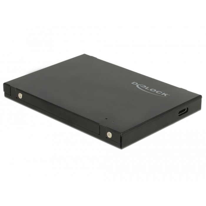 Extern 2.5″ Gehäuse für M.2 NVMe PCIe SSD, Laufwerksgehäuse von Delock