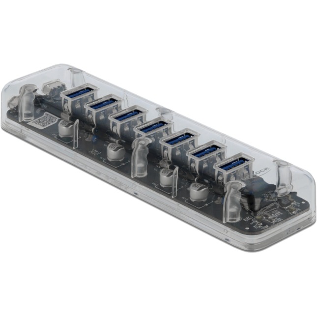 Externer USB 3.0 Hub mit 7 Ports, USB-Hub von Delock