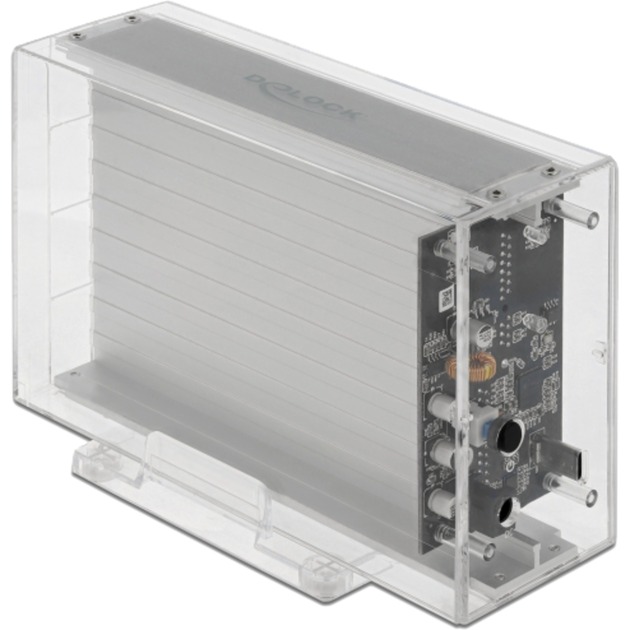Externes Dual Gehäuse für 2 x 3.5" SATA HDD mit USB Type-C Buchse, Laufwerksgehäuse Externes Dual Gehäuse für 2 x 3.5" SATA HDD mit USB Type-C Buchse, Laufwerksgehäuse von Delock