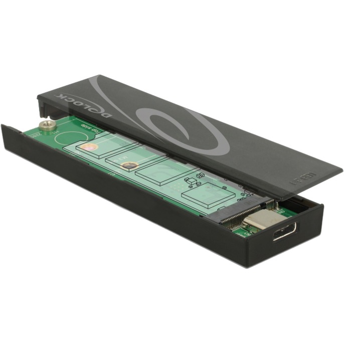 Externes Gehäuse M.2 SSD USB-C, Laufwerksgehäuse von Delock
