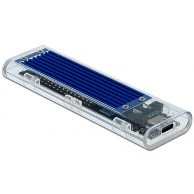 Externes Gehäuse für M.2 NVMe PCIe SSD, Laufwerksgehäuse von Delock